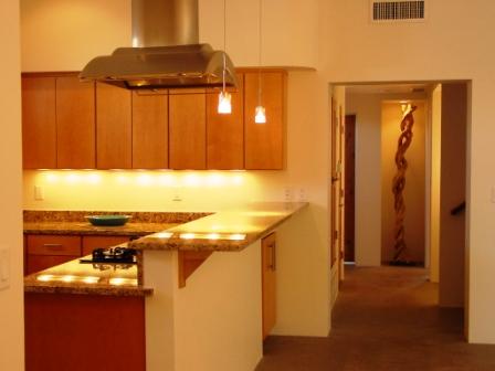kitchen and hallway