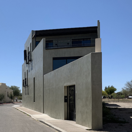 Tucson Artisan Builders three-story home.